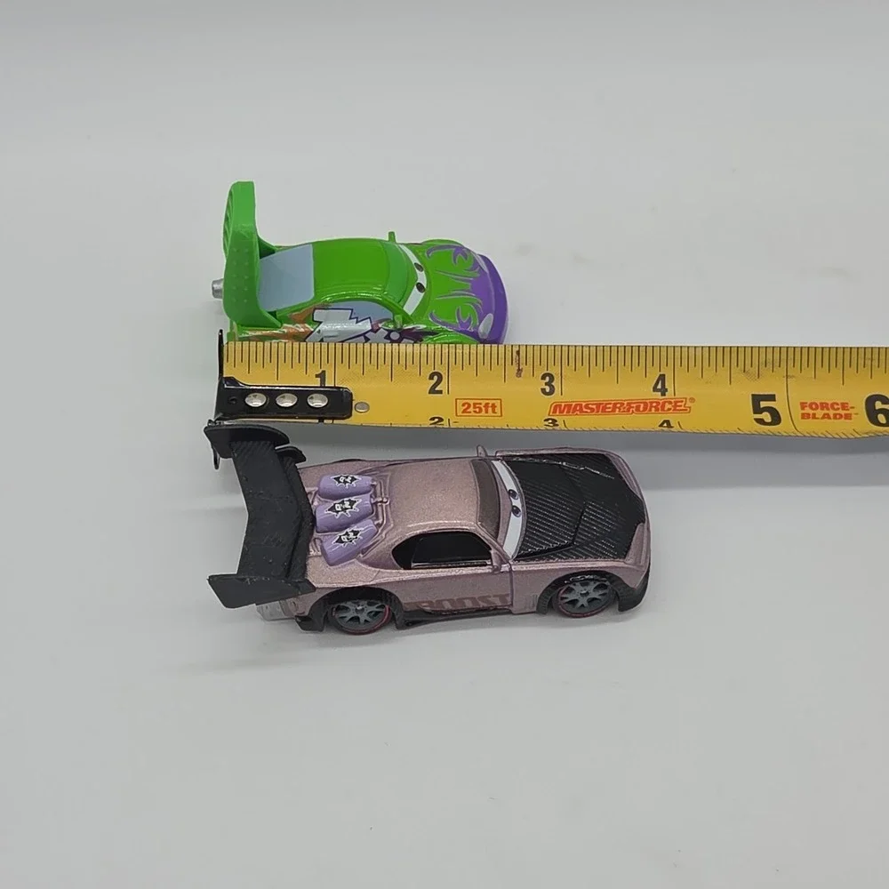 Lot 12 Disney Pixar Cars Diecast F430 Scruggs New Mater Sarge Luigi Guido Wingo